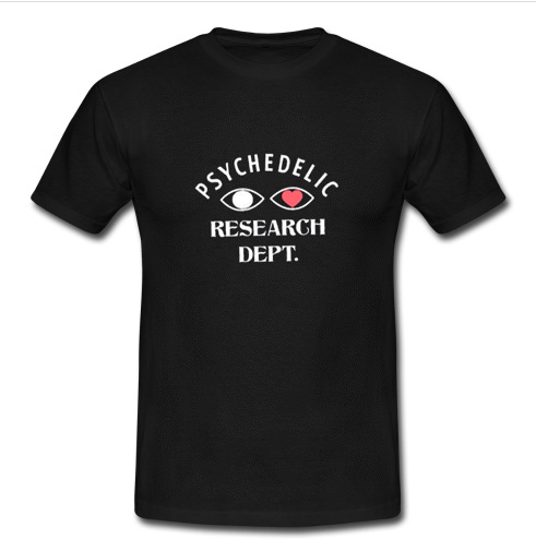 Psychedelic Research Dept T Shirt