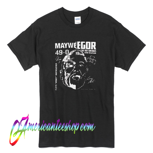 mayweather mcgregor shirt