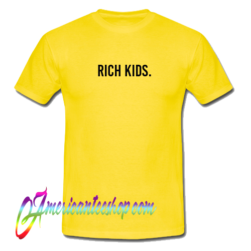 be the rich t shirt