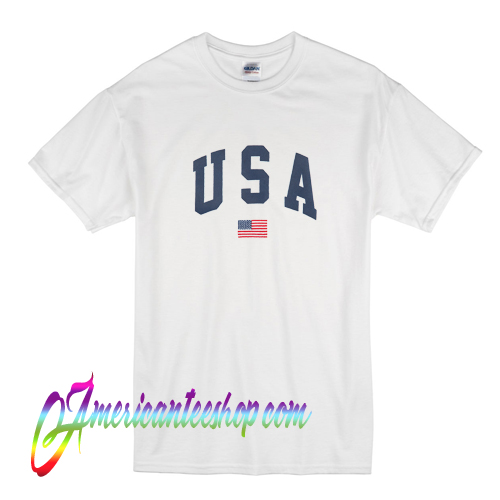 pink flag t shirt