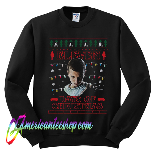 stranger things christmas sweatshirt