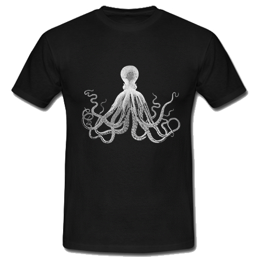 gentle giant octopus t shirt