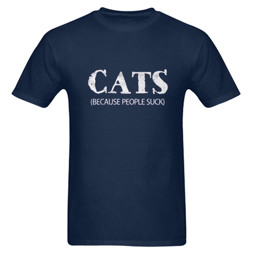 cats suck t shirt