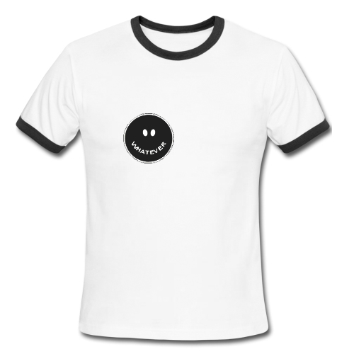 smile white t shirt