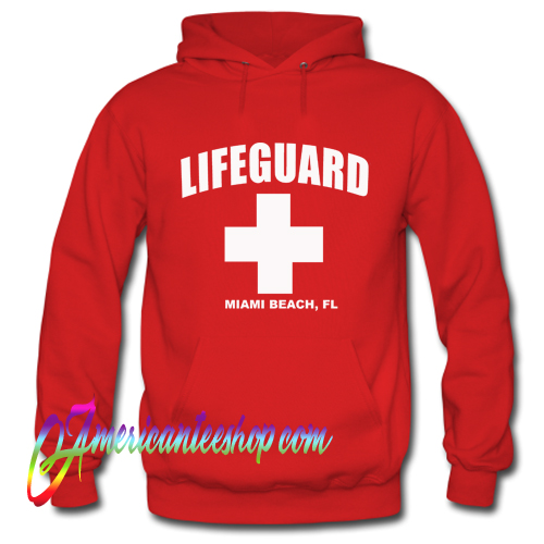 lifeguard hoodie miami beach