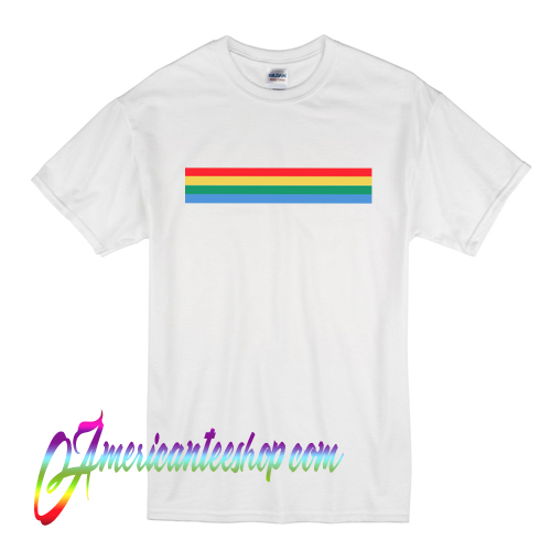 m and s rainbow t shirt