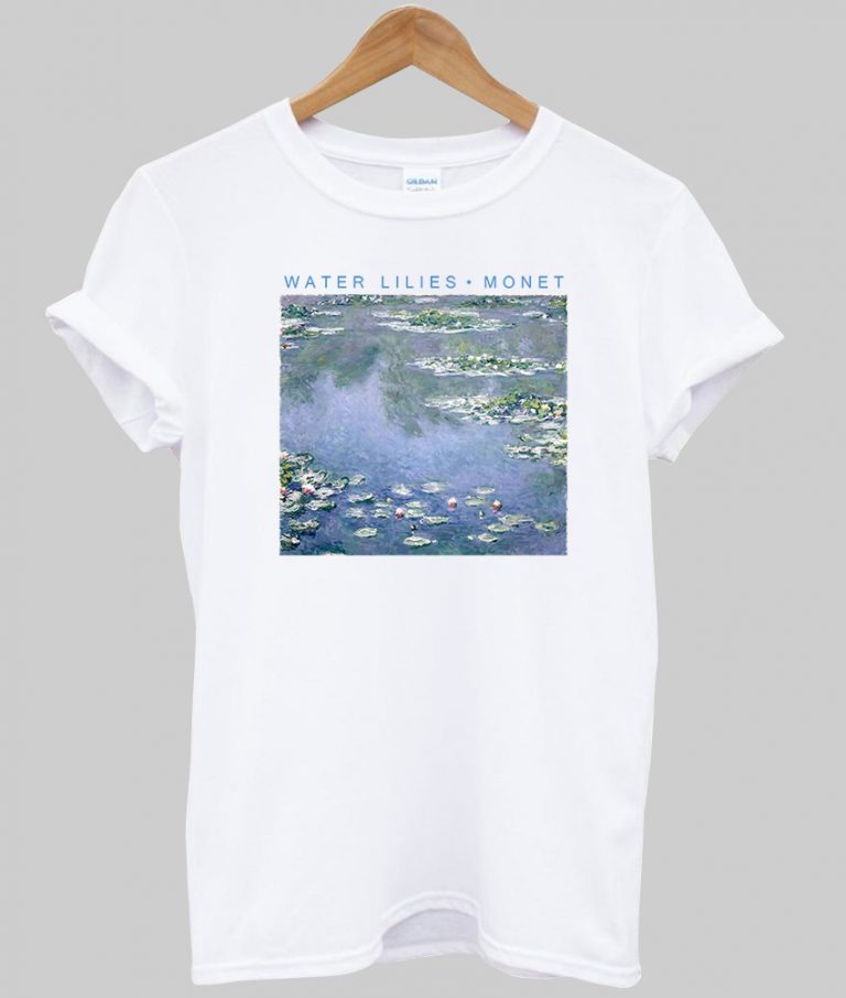 monet water lilies shirt