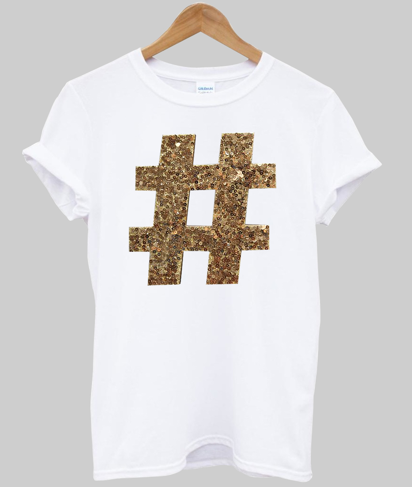 hashtag t shirts for sale