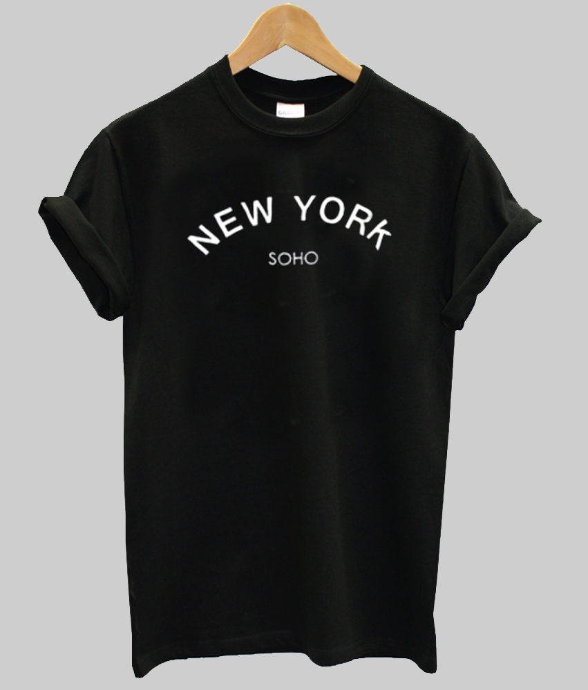 new york white t shirt