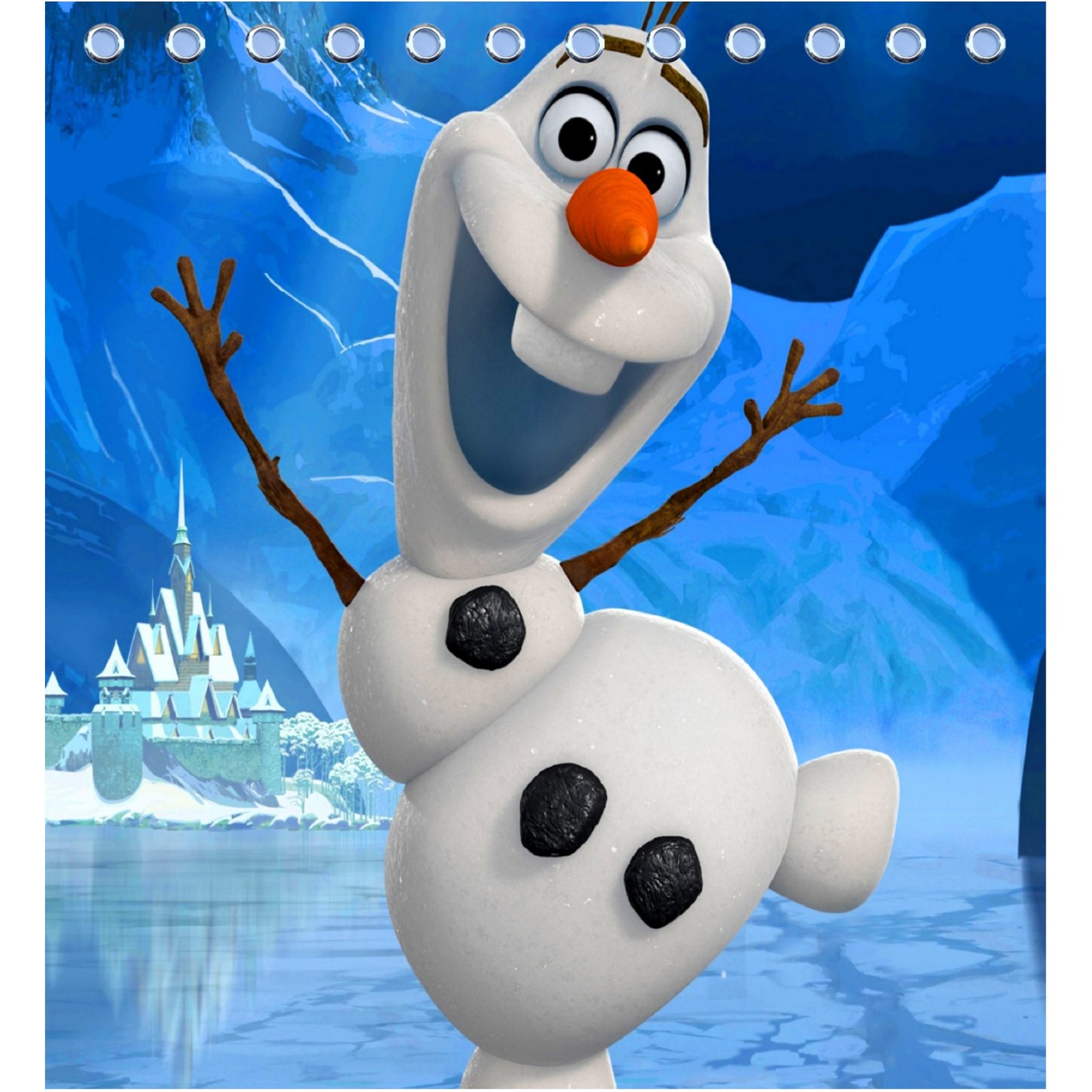 frozen olaf Shower Curtain - americanteeshop.com frozen olaf Shower Curtain