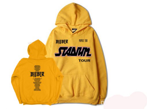 stadium hoodie yellow