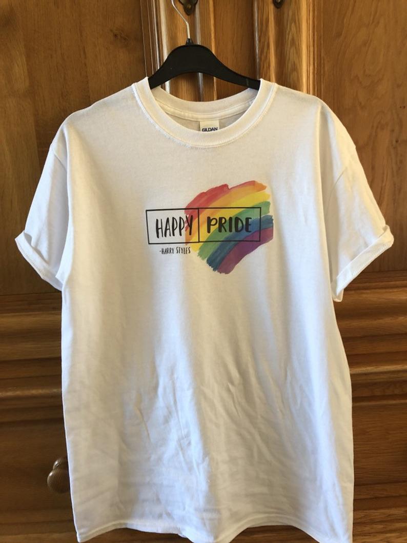 Harry Styles Happy Pride LGBTQ T-shirt