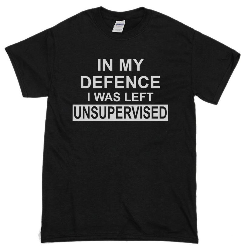 i was left unsupervised shirt