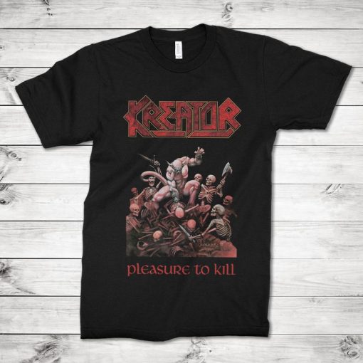 kreator pleasure to kill t shirt