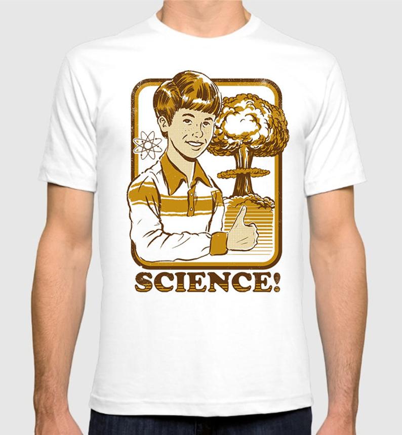 science dog t shirt