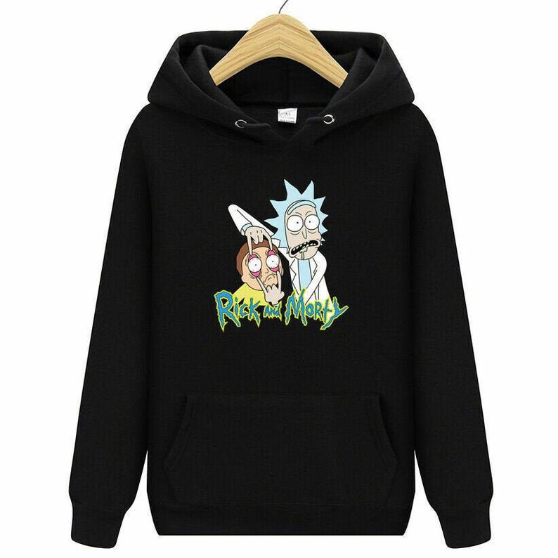 primitive x rick and morty hoodie