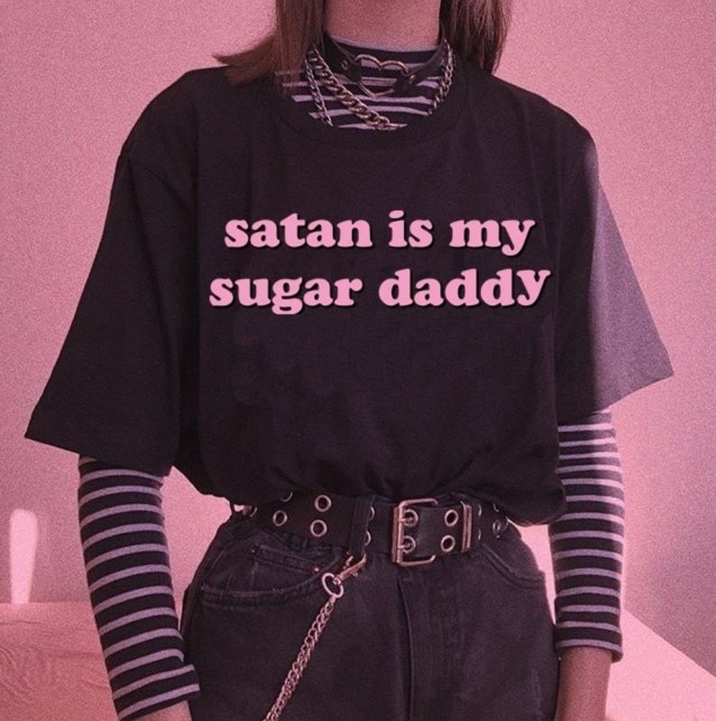 satan is my daddy t shirt