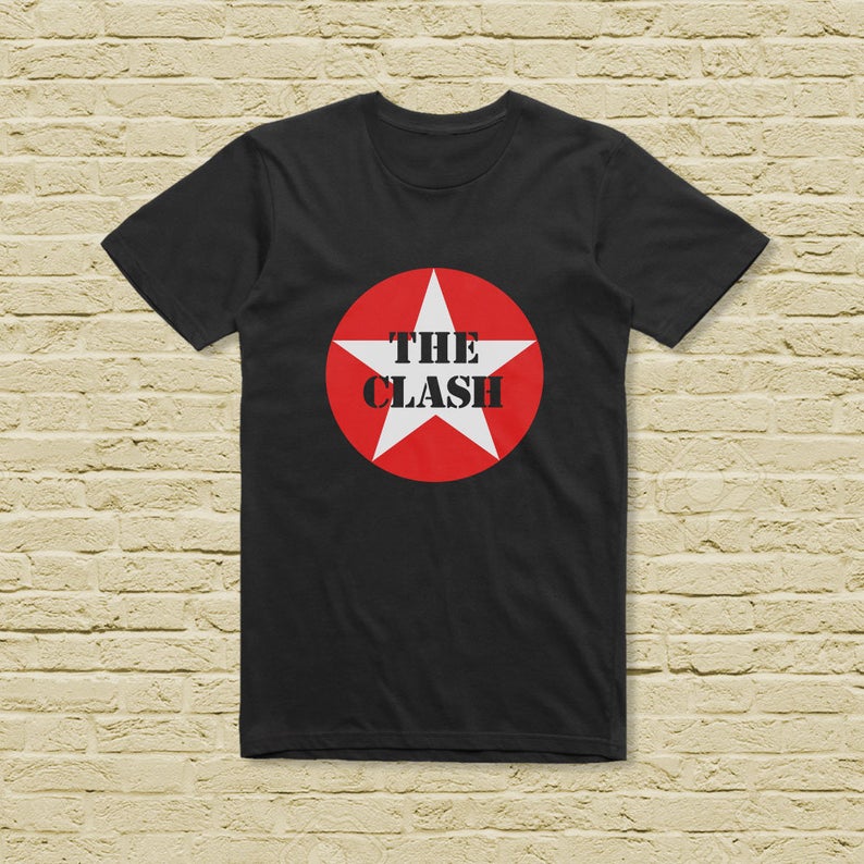 clash straight to hell t shirt