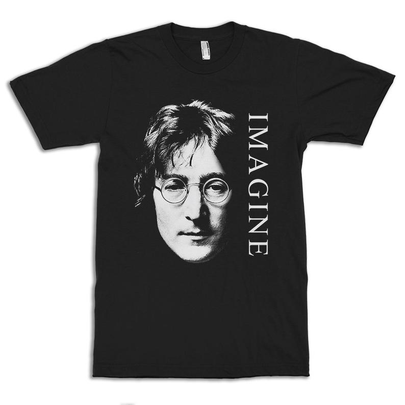 John Lennon Imagine Vintage T-Shirt - americanteeshop.com John Lennon ...