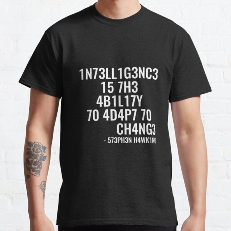 black intelligence t shirt meaning