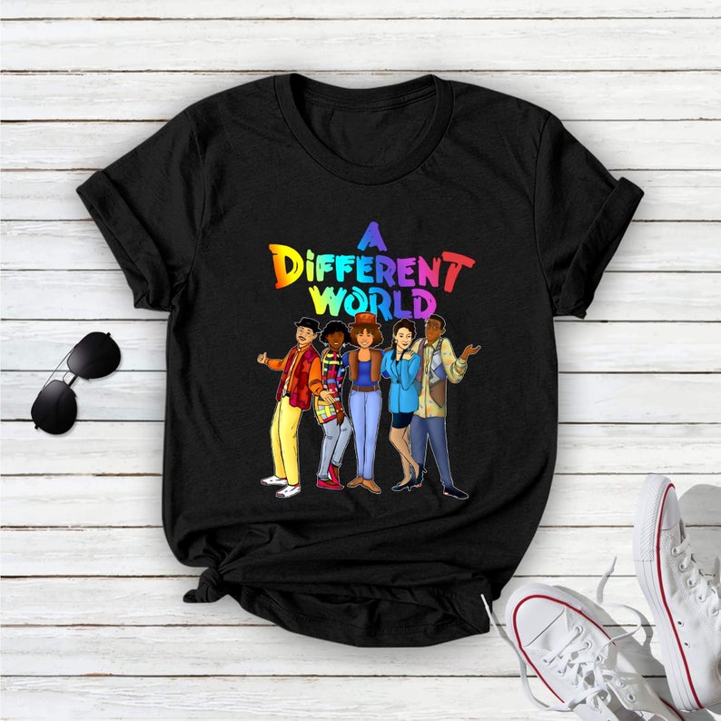 A Different World Unisex Gift T-shirt - Americanteeshop.com A Different 