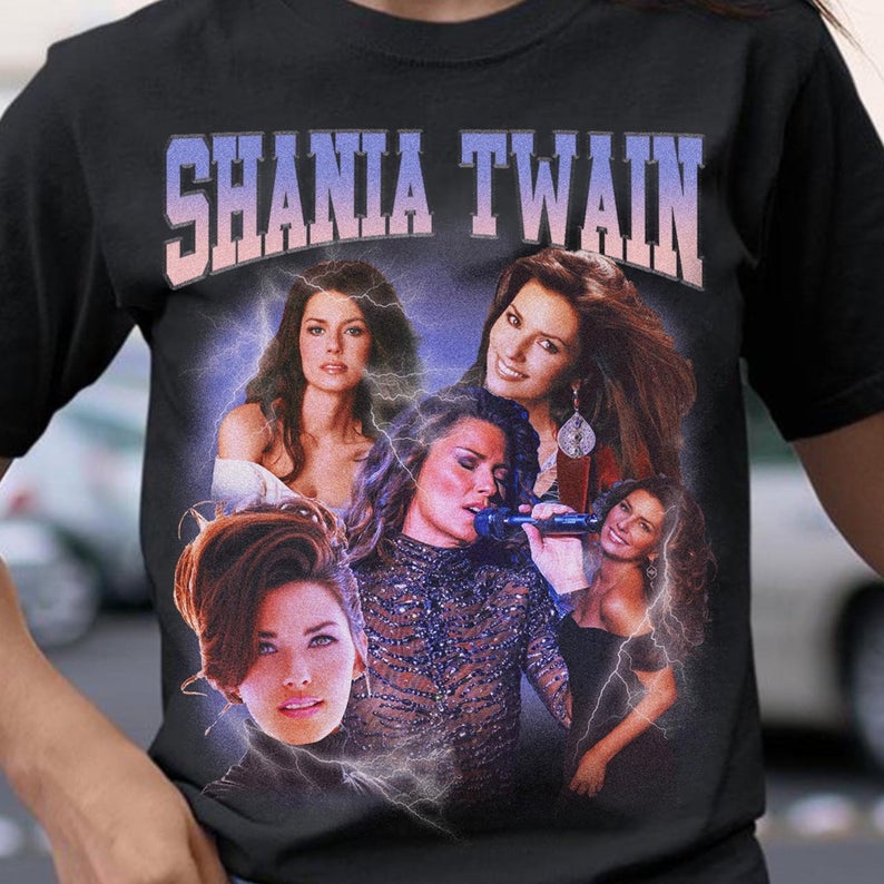 shania twain t shirt uk